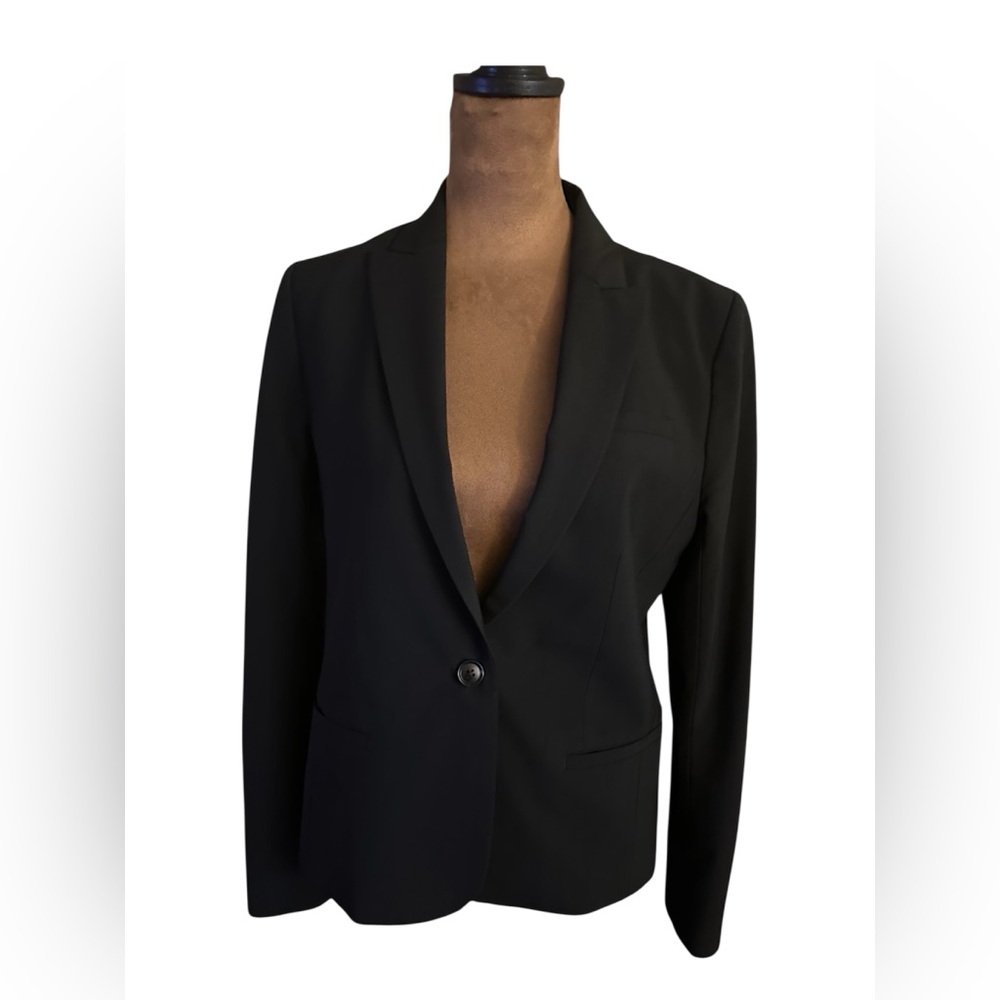 Banana Republic Women’s Black Blazer Size 8 | Classic Fit Tailored Jacket